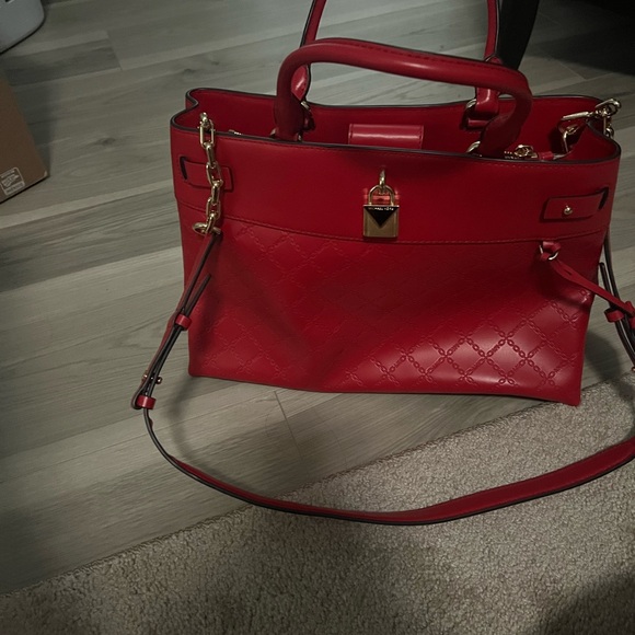 Michael Kors red purse - Picture 1 of 4